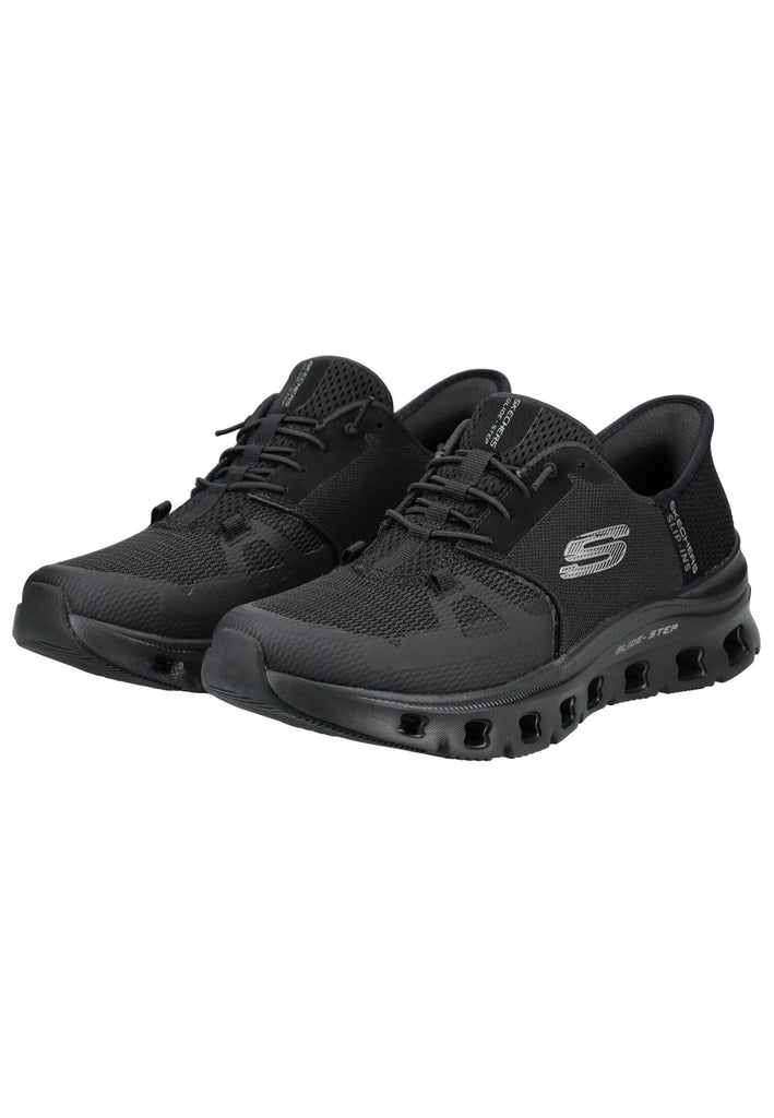 Skechers Sneaker Textil Schwarz/Schwarz