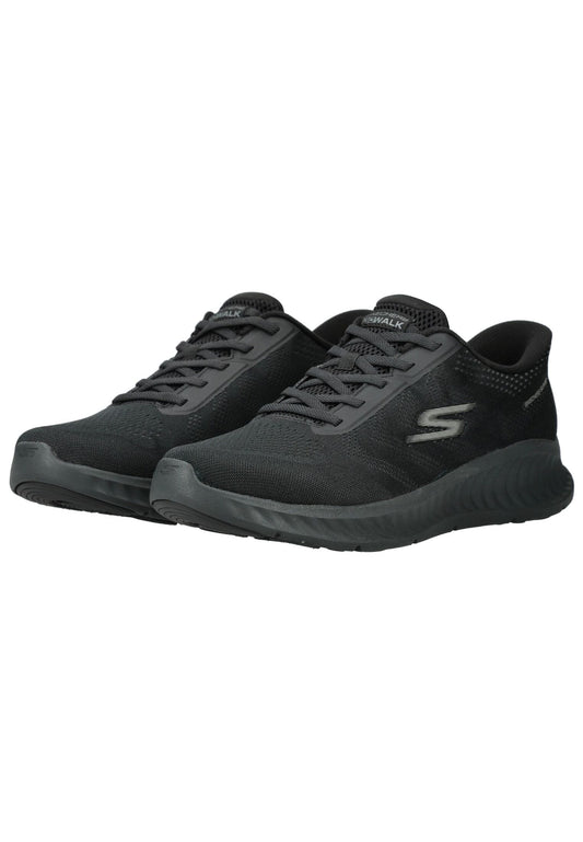 Skechers Sneaker Textil Schwarz/Schwarz