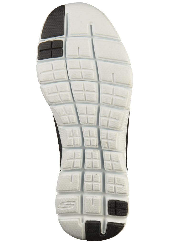 Skechers Sneaker Textil Schwarz/Weiß