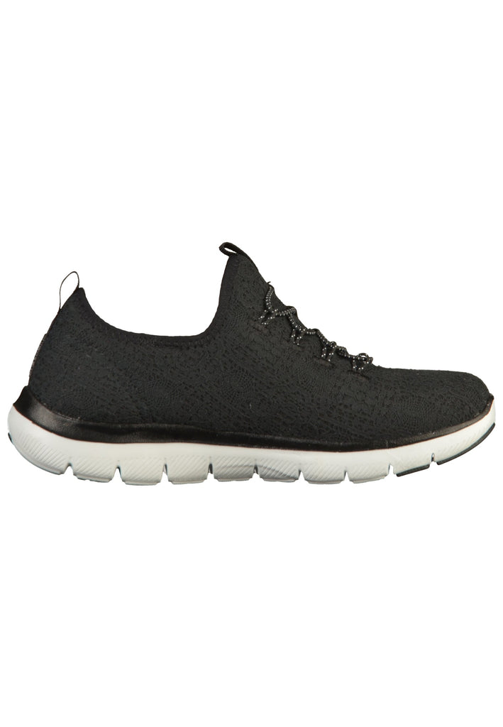 Skechers Sneaker Textil Schwarz/Weiß