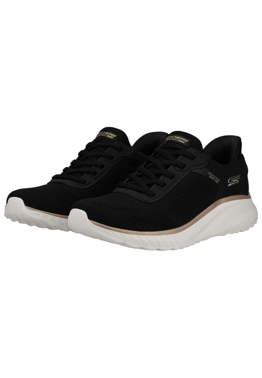 Skechers Sneaker Textil Schwarz/Weiß