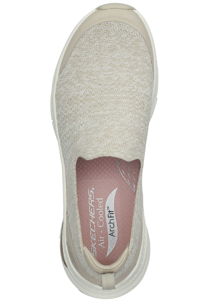 Skechers Sneaker Textil Taupe