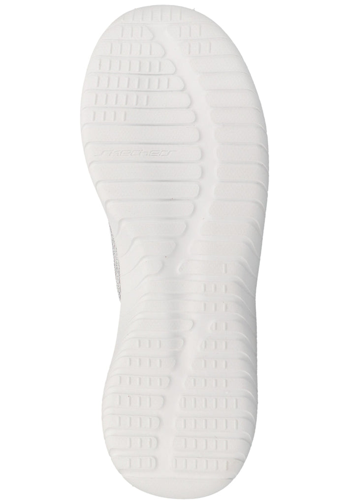 Skechers Sneaker Textil Weiß/Silber