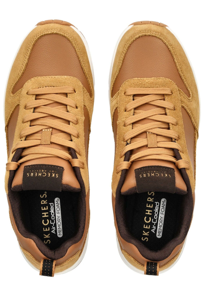 Skechers Sneaker Veloursleder Mittelbraun