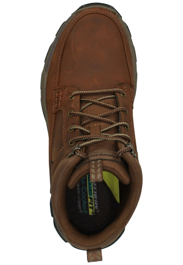 Skechers Stiefelette Leder Braun