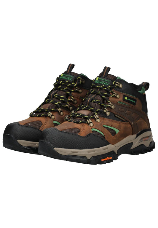 Skechers Stiefelette Leder Braun