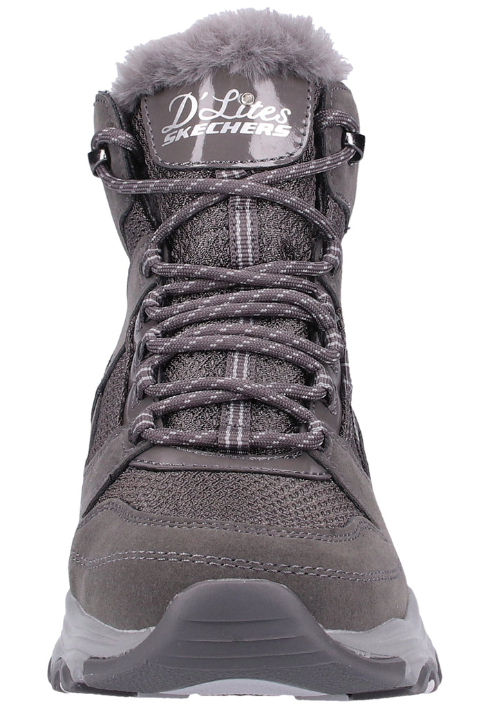 Skechers Stiefelette Leder Grau