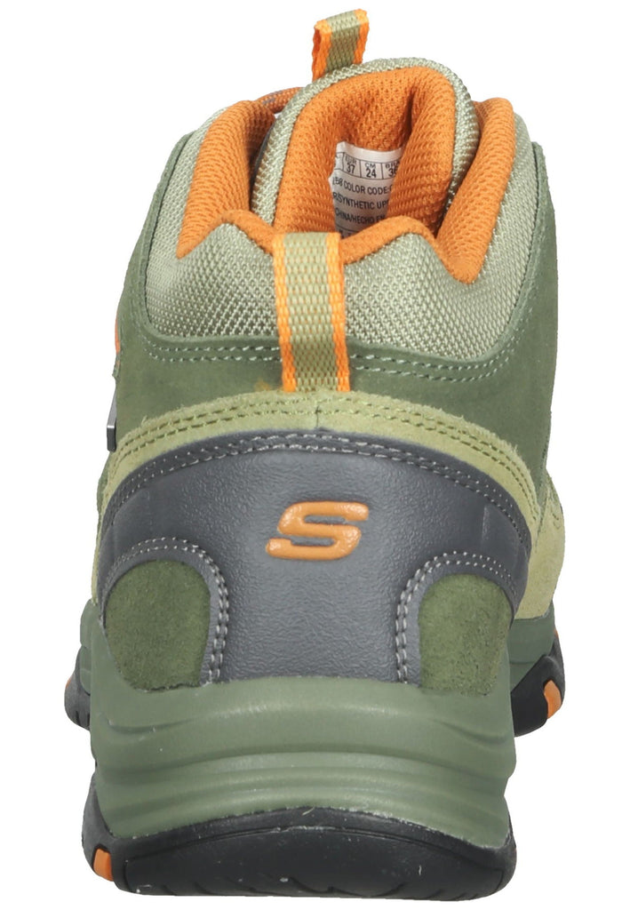 Skechers Stiefelette Leder Grün