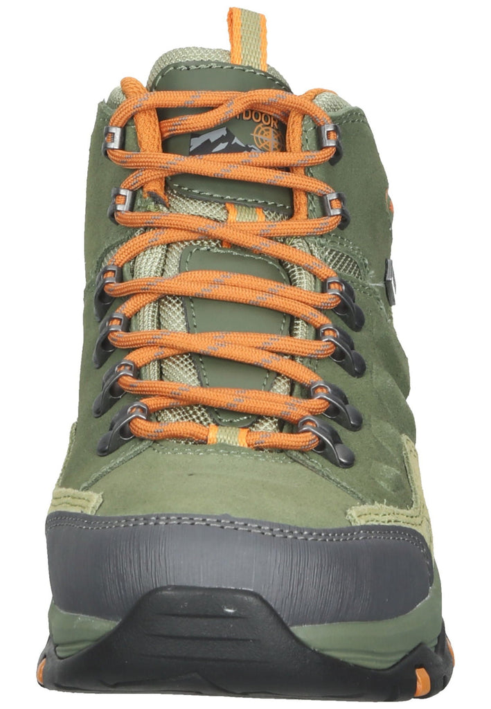 Skechers Stiefelette Leder Grün