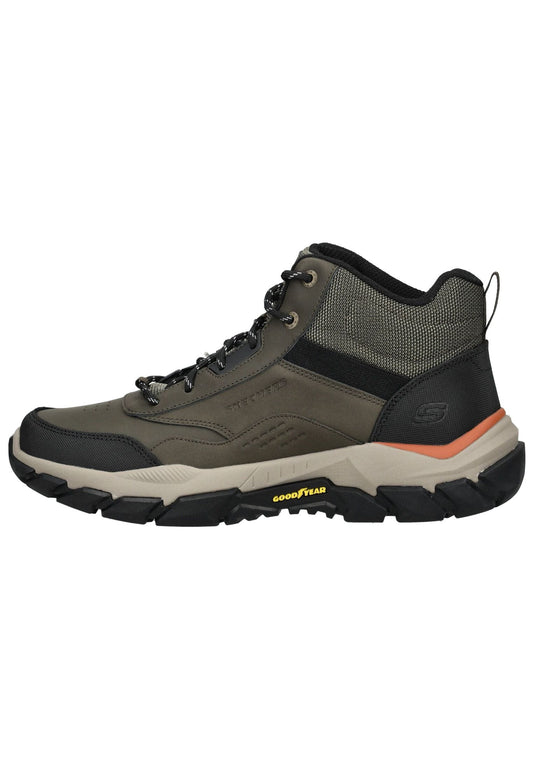 Skechers Stiefelette Leder Olive