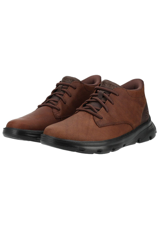 Skechers Stiefelette Leder Rotbraun