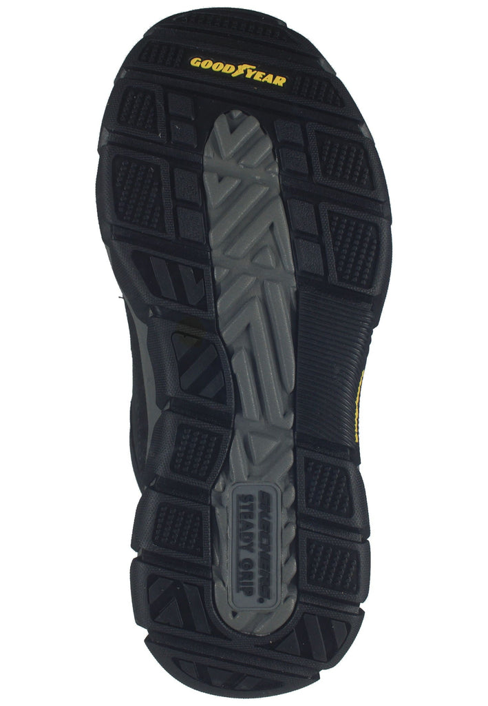 Skechers Stiefelette Leder Schwarz