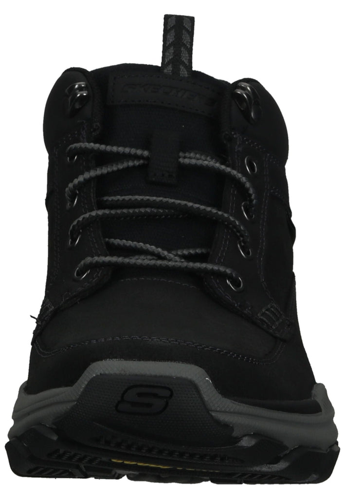 Skechers Stiefelette Leder Schwarz