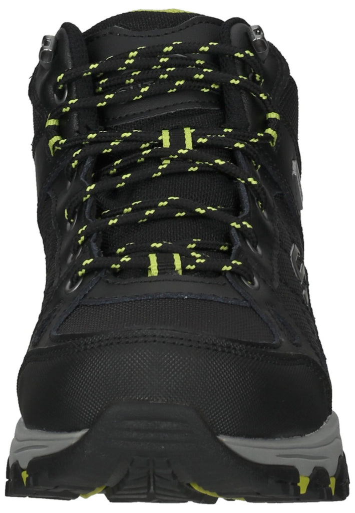 Skechers Stiefelette Leder Schwarz