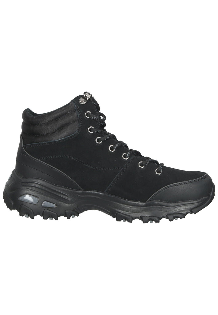 Skechers Stiefelette Leder Schwarz