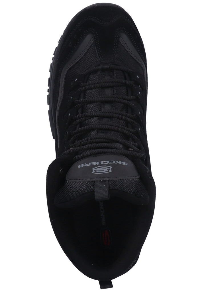 Skechers Stiefelette Leder Schwarz