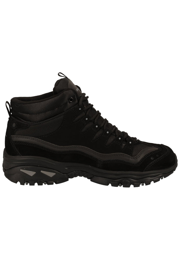 Skechers Stiefelette Leder Schwarz