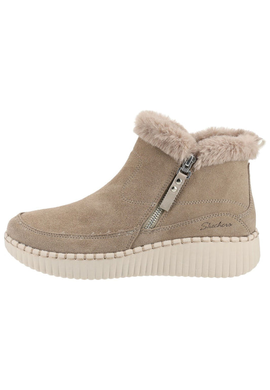 Skechers Stiefelette Leder Taupe