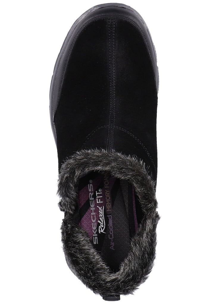 Skechers Stiefelette Leder/Textil Schwarz