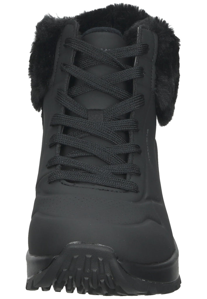 Skechers Stiefelette Lederimitat Schwarz