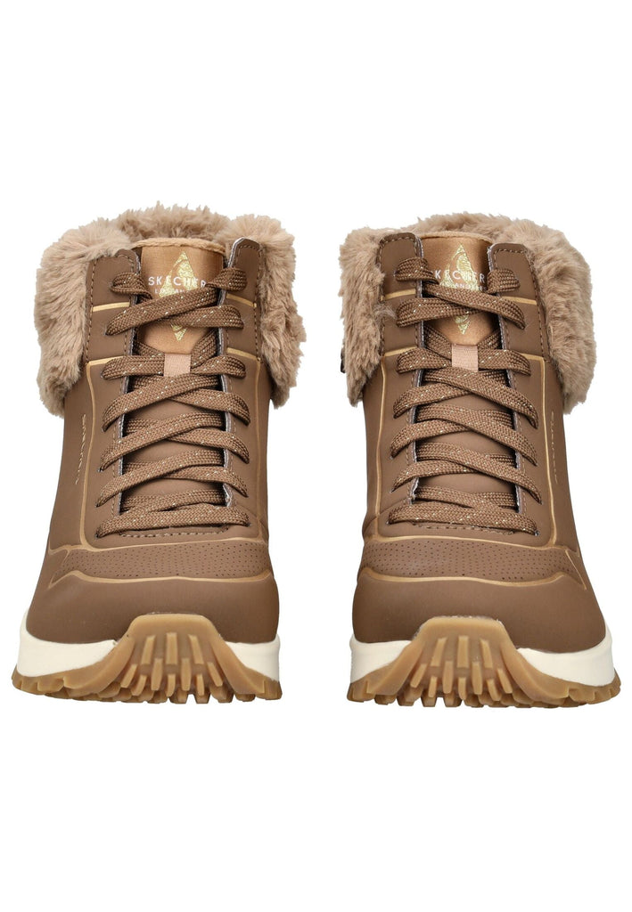 Skechers Stiefelette Lederimitat/Textil Grau