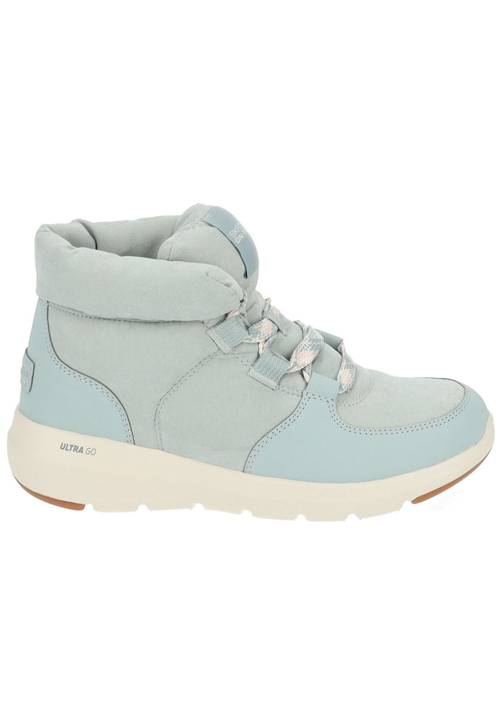 Skechers Stiefelette Textil Blau Warmfutter