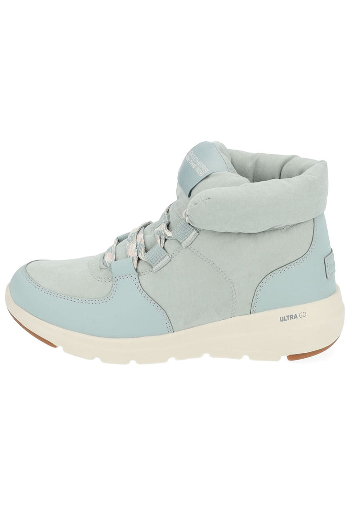 Skechers Stiefelette Textil Blau Warmfutter