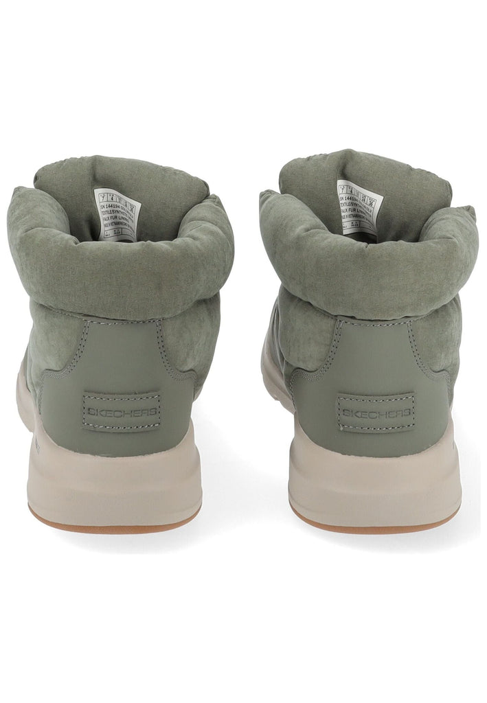 Skechers Stiefelette Textil Grün Warmfutter