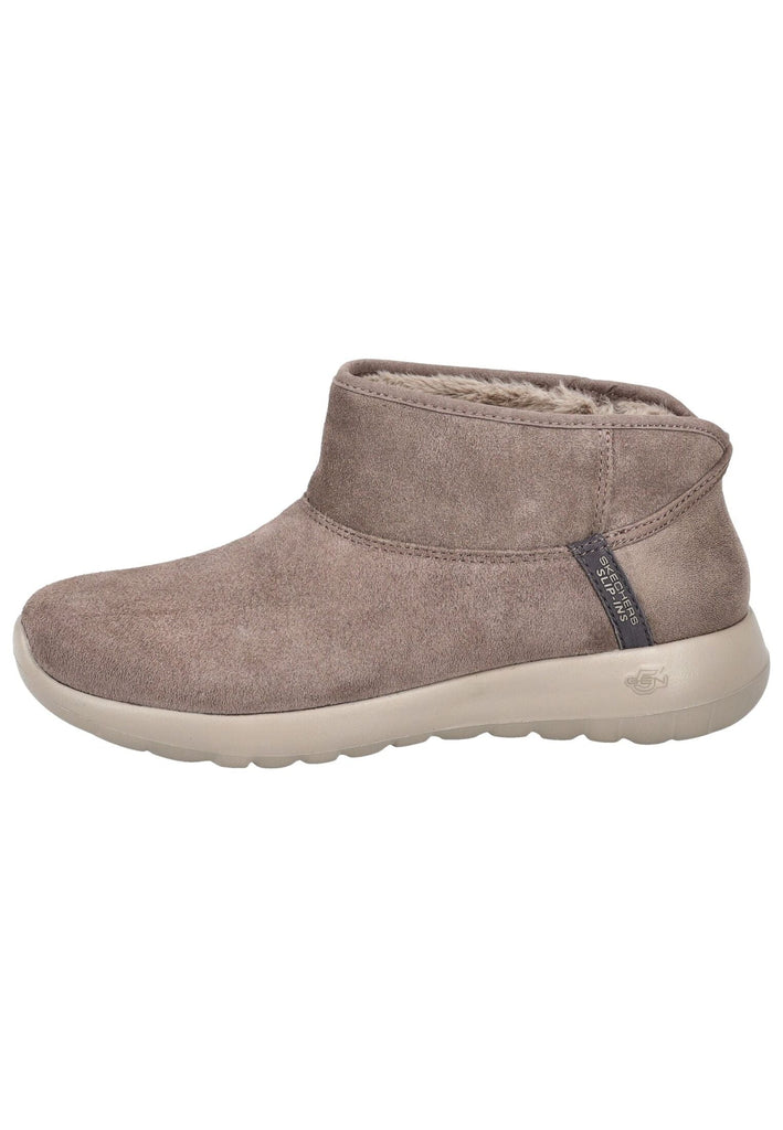 Skechers Stiefelette Veloursleder Braun Warmfutter