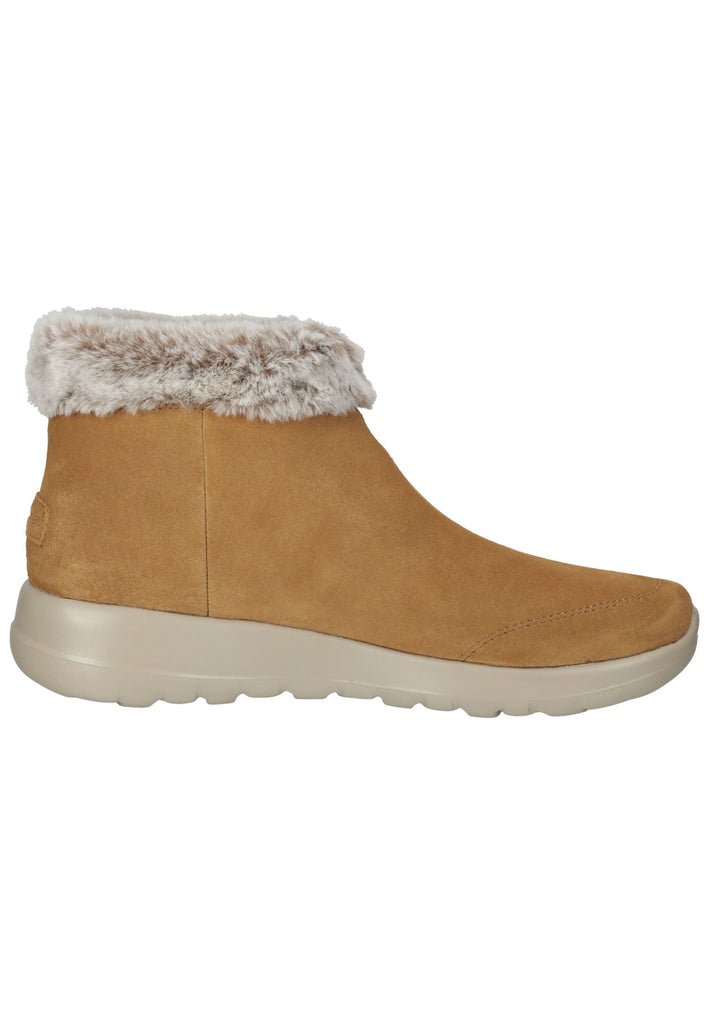 Skechers Stiefelette Veloursleder Chestnut Warmfutter
