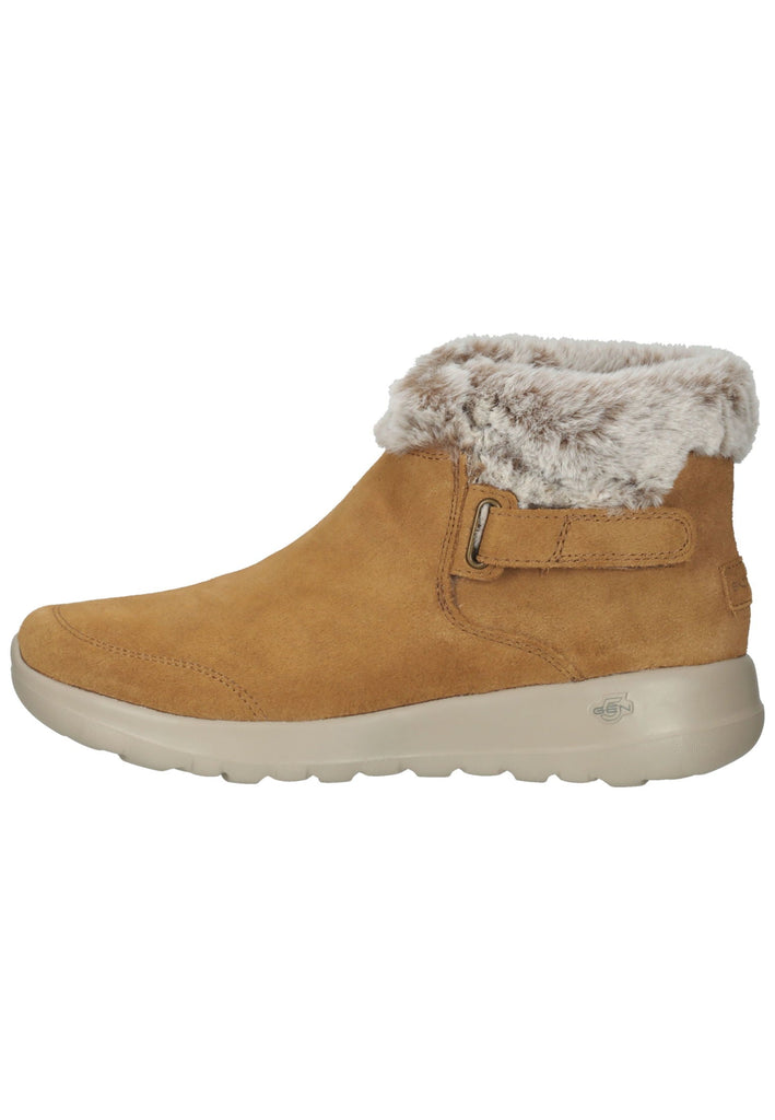 Skechers Stiefelette Veloursleder Chestnut Warmfutter