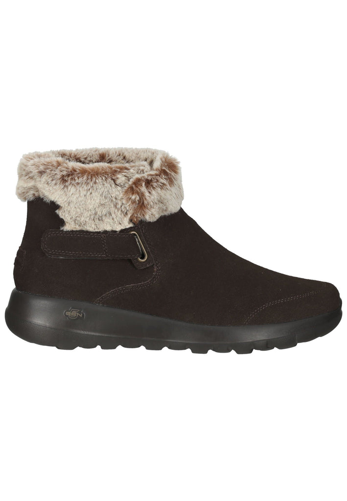 Skechers Stiefelette Veloursleder Chocolate Warmfutter