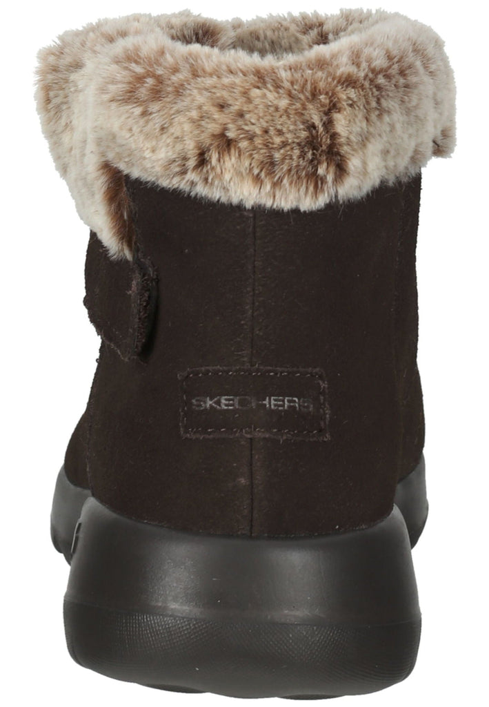 Skechers Stiefelette Veloursleder Chocolate Warmfutter