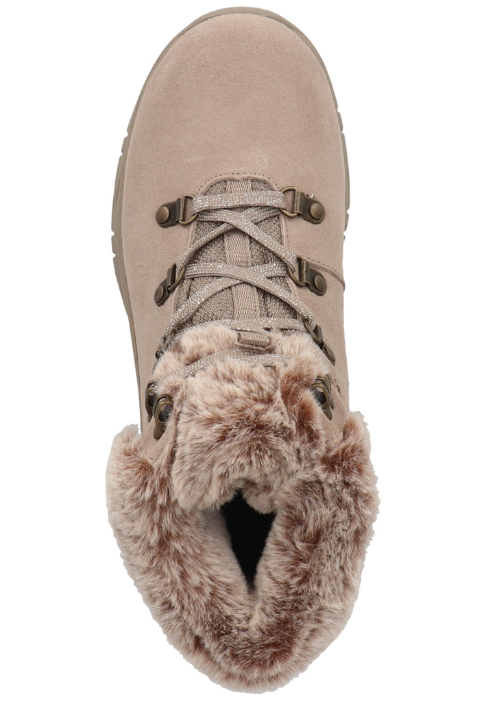 Skechers Stiefelette Veloursleder Grau