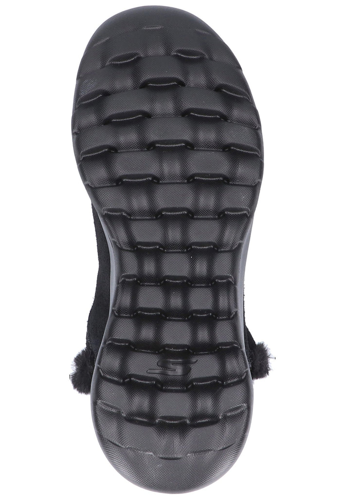 Skechers Stiefelette Veloursleder Schwarz