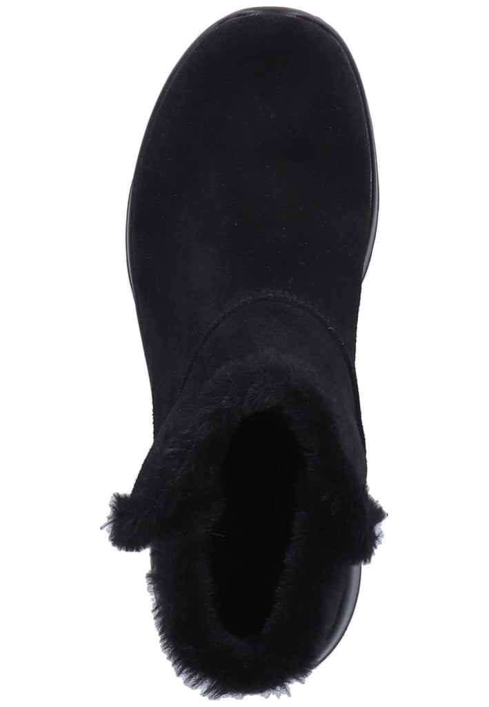 Skechers Stiefelette Veloursleder Schwarz