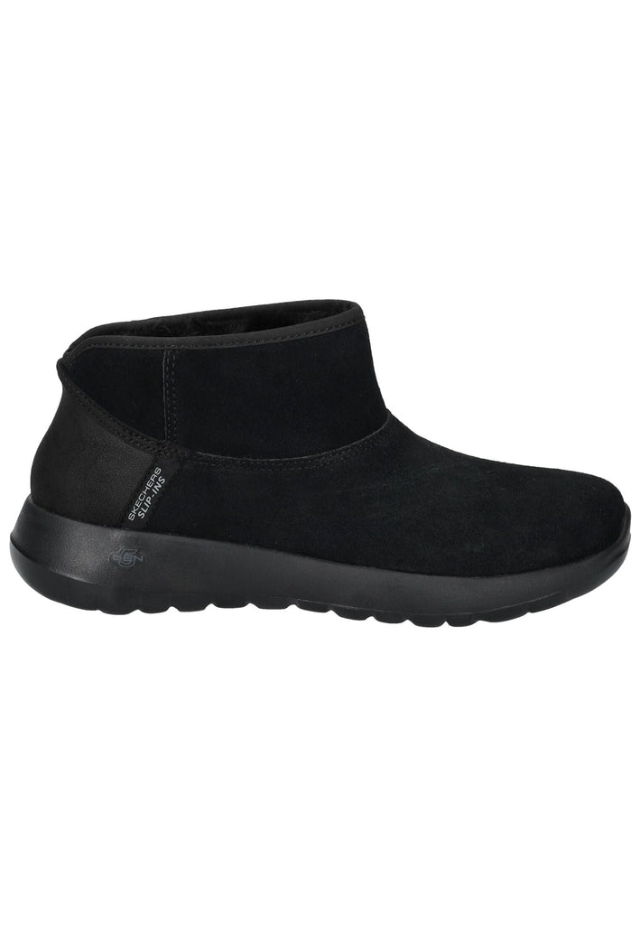 Skechers Stiefelette Veloursleder Schwarz Warmfutter