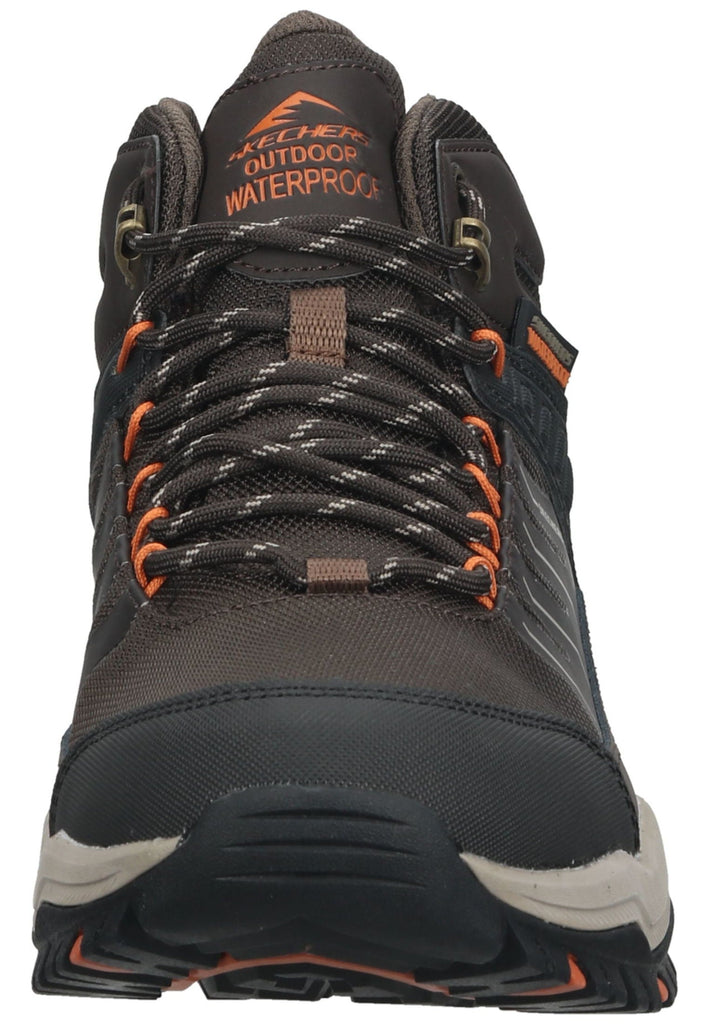 Skechers Wanderschuhe Leder Braun