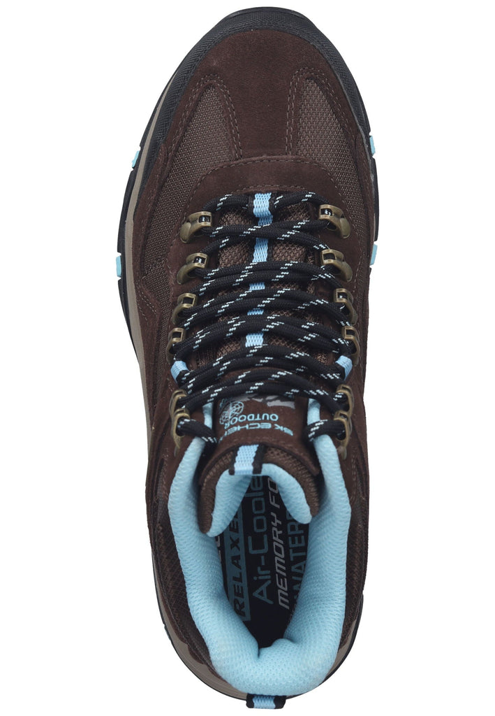 Skechers Wanderschuhe Leder Braun