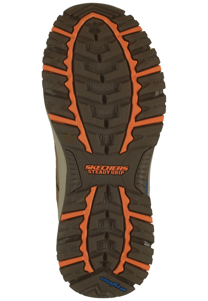 Skechers Wanderschuhe Leder Braun