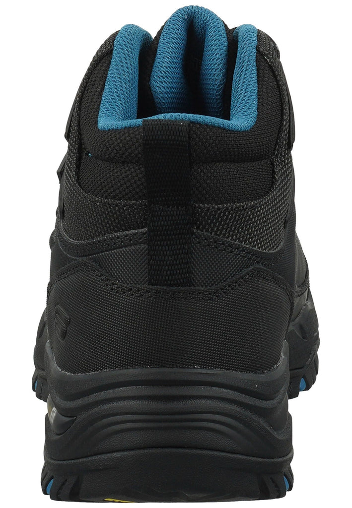 Skechers Wanderschuhe Leder Schwarz