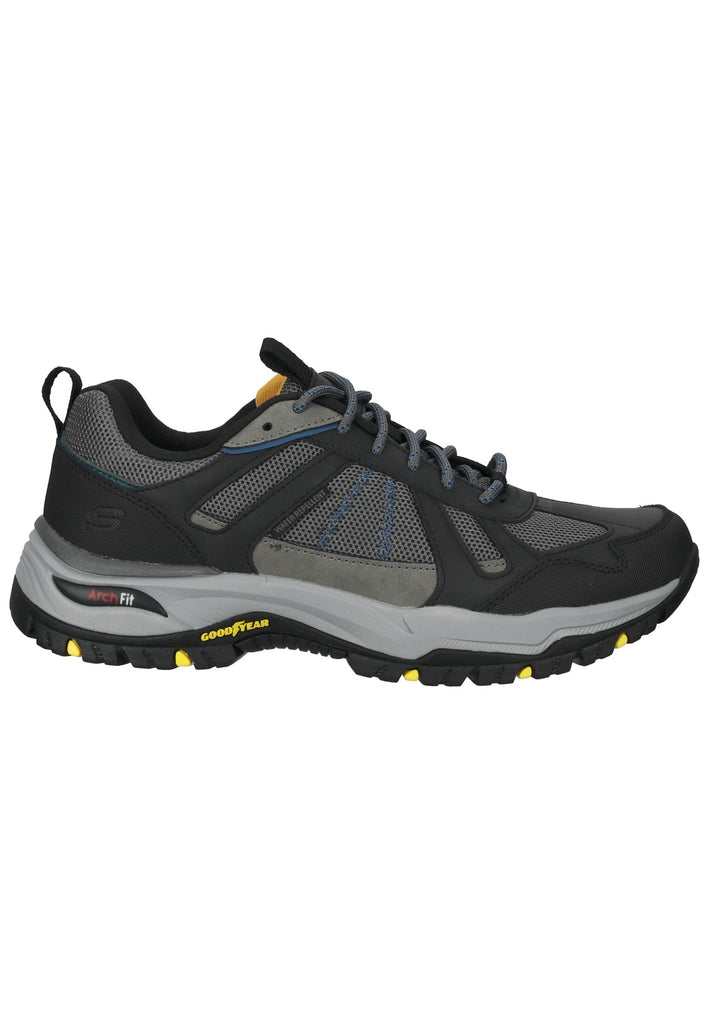 Skechers Wanderschuhe Leder Schwarz