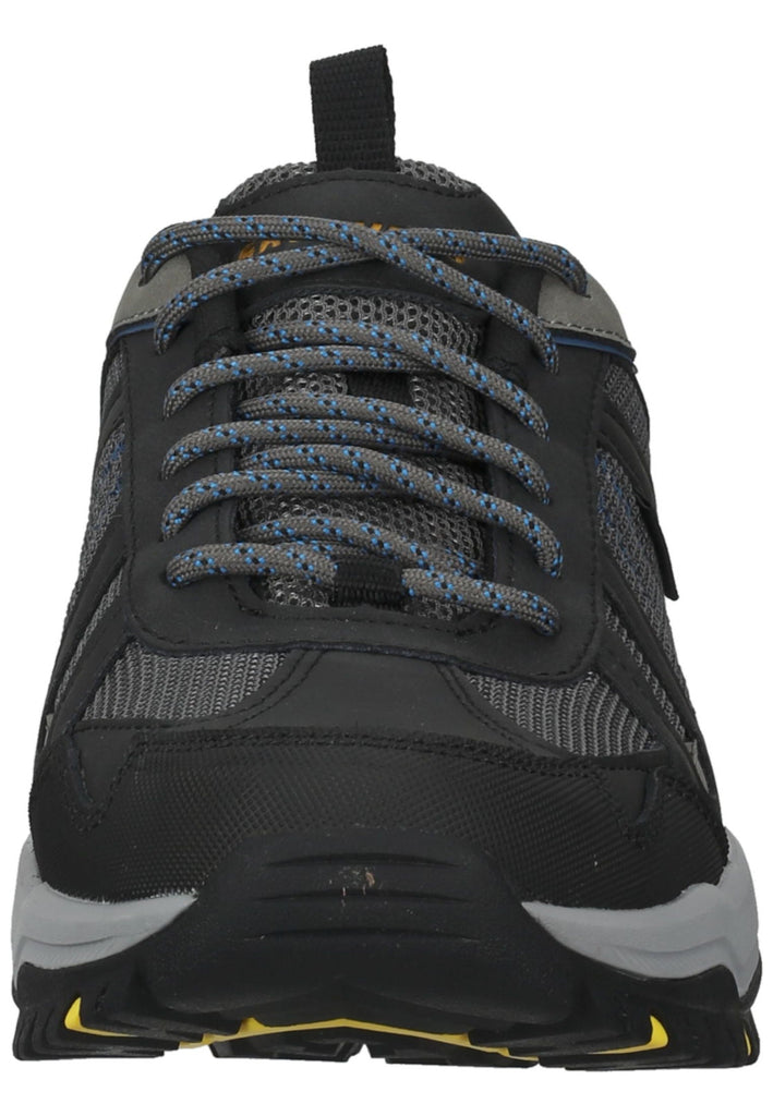 Skechers Wanderschuhe Leder Schwarz