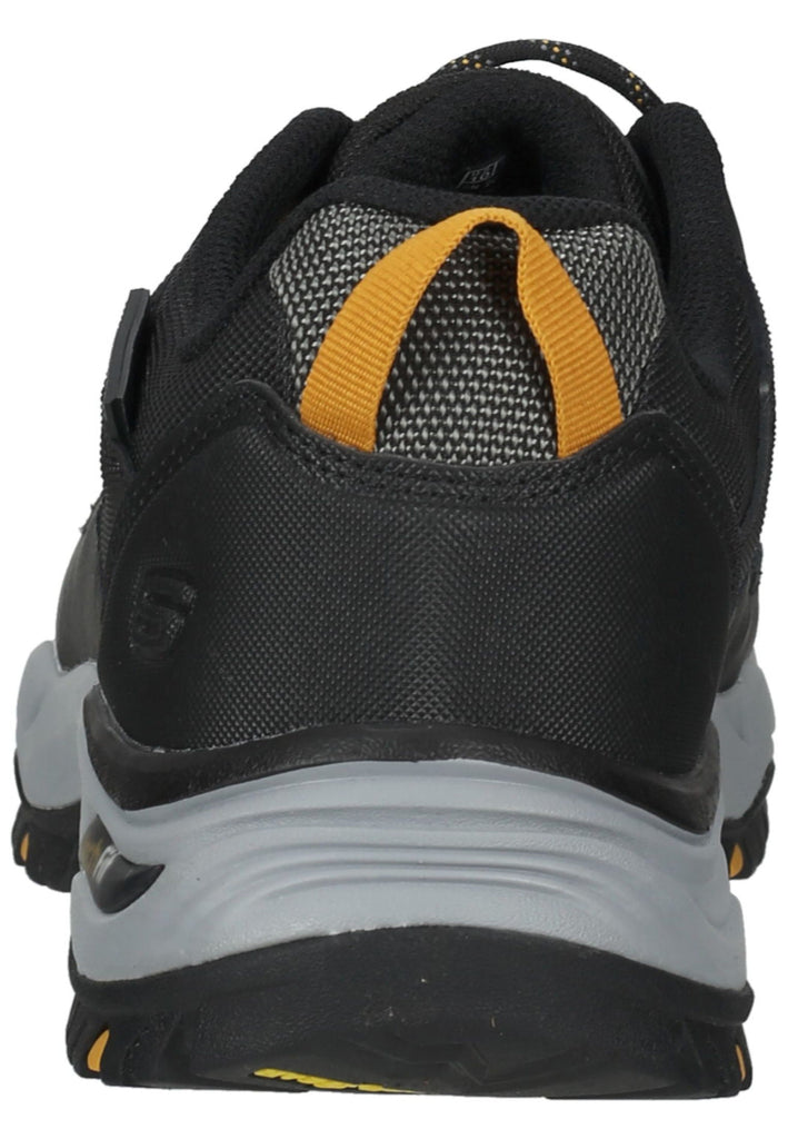 Skechers Wanderschuhe Leder/Synthetik Schwarz