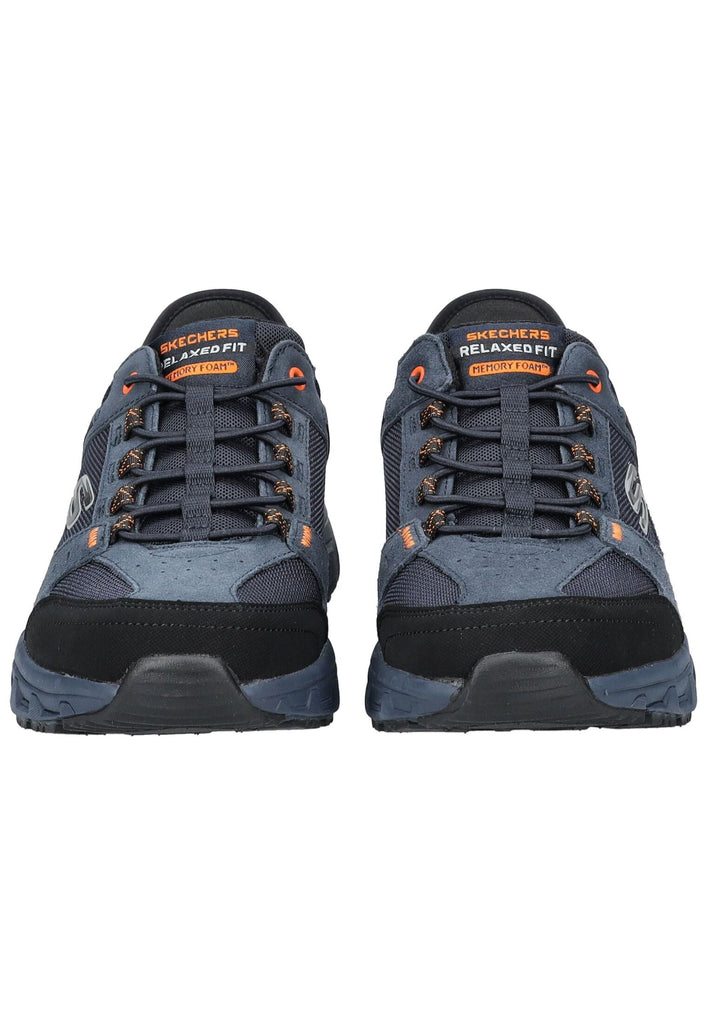 Skechers Wanderschuhe Leder/Textil Blau