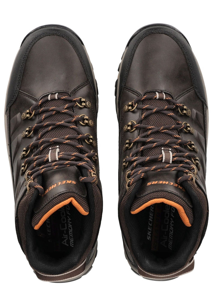 Skechers Wanderschuhe Lederimitat Braun