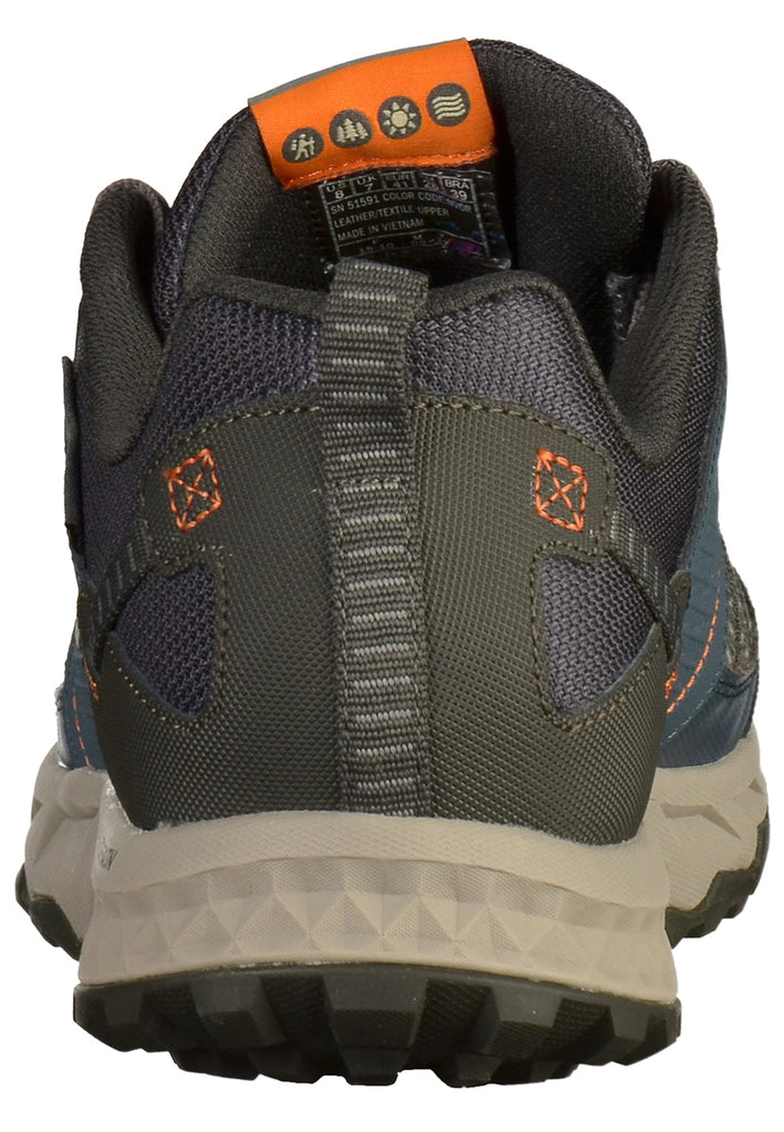 Skechers Wanderschuhe Lederimitat/Mesh Navy