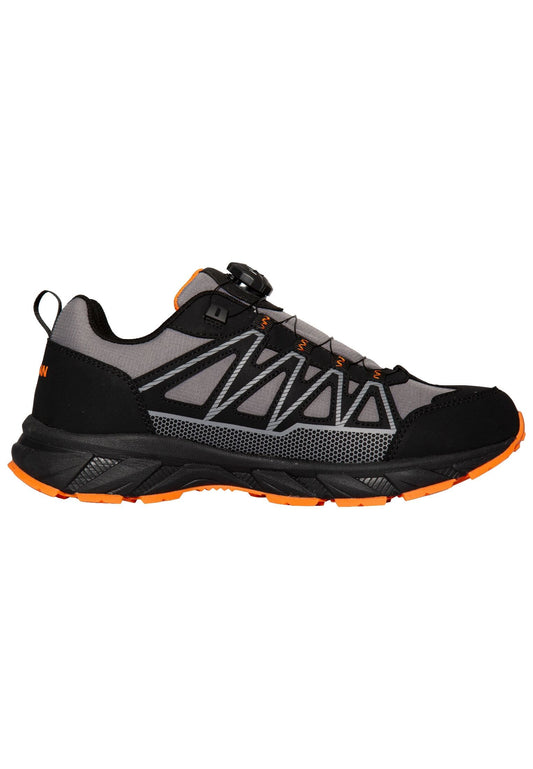 SKOGAN Sneaker Mesh Grau/Schwarz