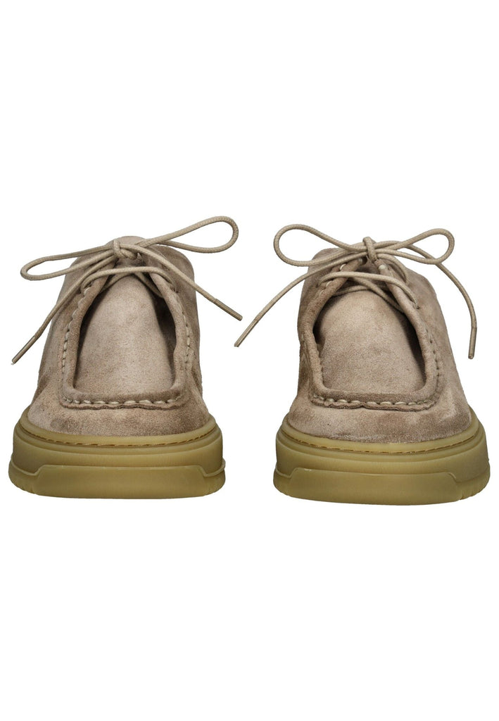 Sneaky Steve Pantoletten Veloursleder Beige