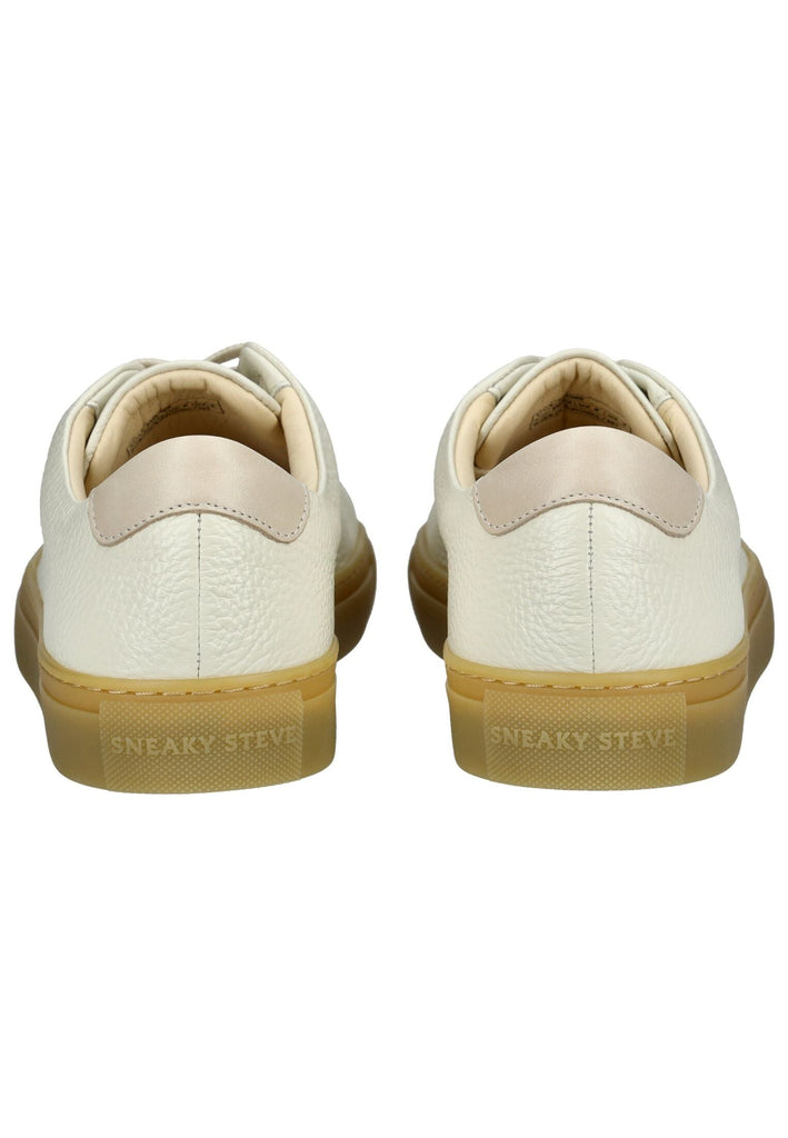 Sneaky Steve Sneaker Leder Hellgrau